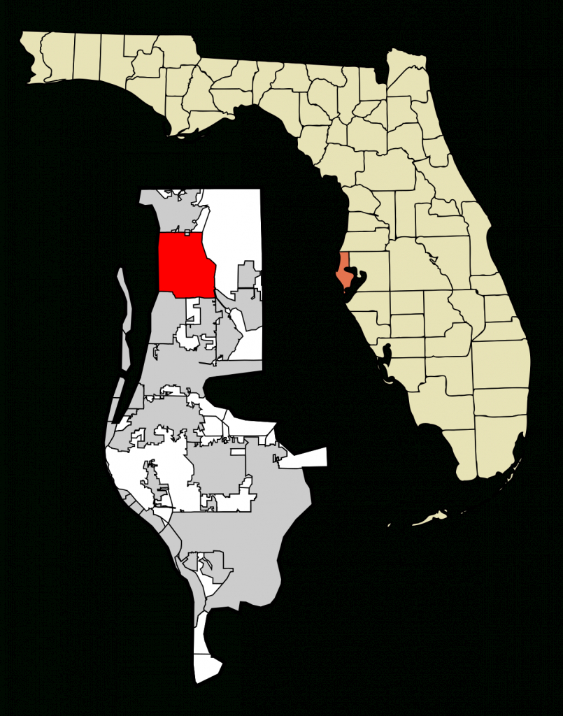 Palm Harbor, Florida - Wikipedia - Map Of Palm Coast Florida Area