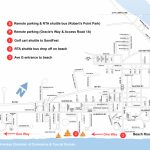 Parking & Shuttles | Texas Sandfest   Best Texas Beaches Map
