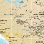 Paso Robles Area Wine Tasting Map | Future Travels | Paso Robles   Where Is Paso Robles California On The Map
