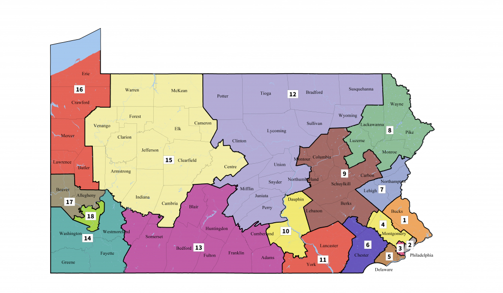 Pennsylvania's Congressional Districts - Wikipedia - Texas Senate District 16 Map