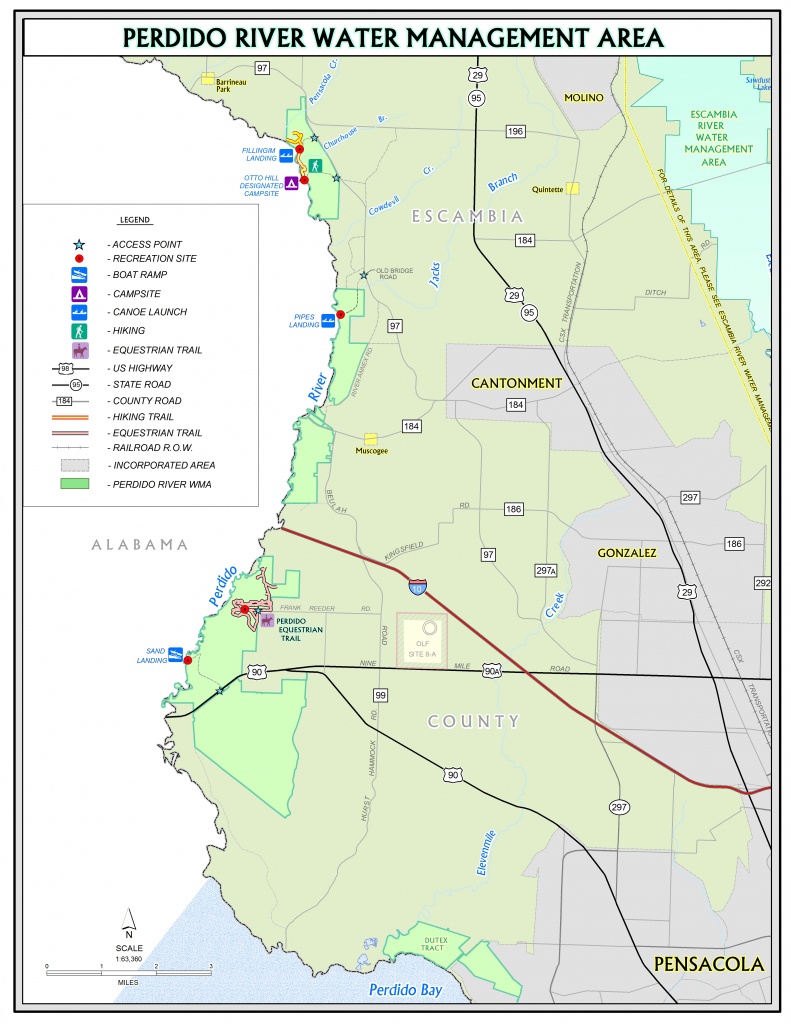 Perdido River | Northwest Florida Water Management District - Florida Paddling Trail Maps