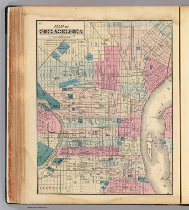 Printable Map Of Historic Philadelphia