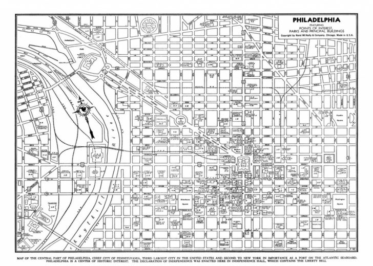Philadelphia Street Map Printable