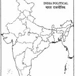Physical Map Of India Blank And Travel Information | Download Free   Blank Political Map Of India Printable