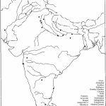 Physical Map Of India Blank And Travel Information | Download Free   Physical Map Of India Outline Printable