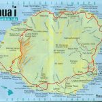 Pinalan Hill On Travel In 2019 | Kauai Map, Kauai Hawaii, Kauai   Printable Road Map Of Kauai
