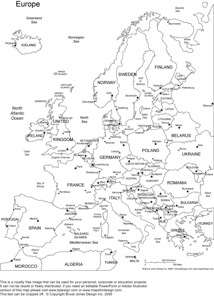 Pinamy Smith On Classical Conversations | Europe Map Printable - Europe Map Black And White Printable
