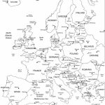 Pinamy Smith On Classical Conversations | Europe Map Printable   Printable Black And White Map Of Europe