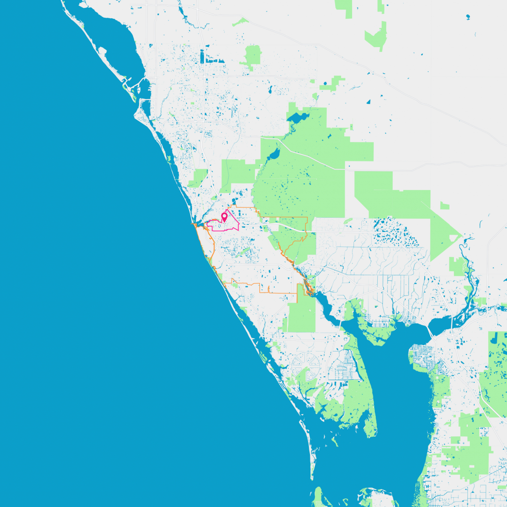 Pinebrook Neighborhood Guide - Venice, Fl | Trulia - Map Of South Venice Florida