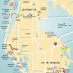 Pinellas County Map Clearwater, St Petersburg, Fl | Florida   Treasure Island Florida Map