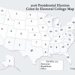 Pinlawren Roulier Casagrande On Election Party | Us State Map   2016 Printable Electoral Map