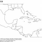 Pinterest   Printable Blank Map Of Central America