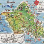 Pinwr B On Hawaii | Oahu Map, Tourist Map, Oahu Hawaii   Printable Map Of Oahu Attractions