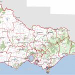 Places To Visit   Printable Map Of Victoria