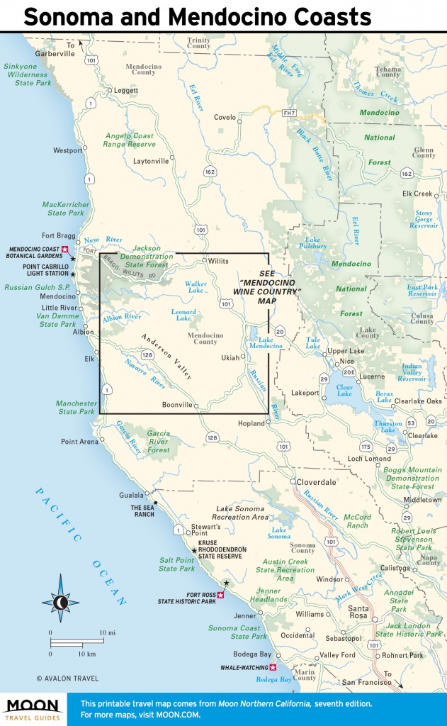 Plan A California Coast Road Trip With Flexible Itinerary Moon Com - Map Of Oregon And California Coastline