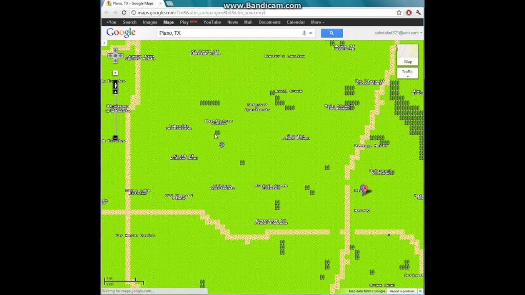 Plano, Texas In 8-Bit Google Maps - Youtube - Google Maps Plano Texas
