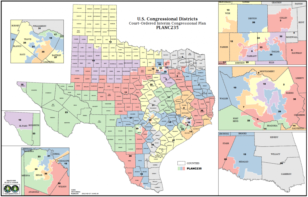 Political Participation: How Do We Choose Our Representatives - Texas State House District Map