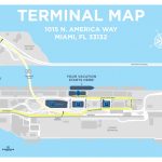 Port Of Miami Map And Travel Information | Download Free Port Of   Map Of Cruise Ports In Florida