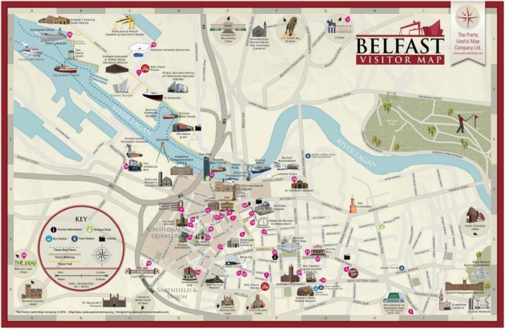 Belfast City Centre Map Printable