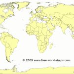 Printable Blank World Maps | Free World Maps   Free Printable Political World Map