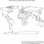 Printable, Blank World Outline Maps • Royalty Free • Globe, Earth   Blank World Map Countries Printable