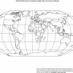Printable, Blank World Outline Maps • Royalty Free • Globe, Earth   Map Of The World To Color Free Printable