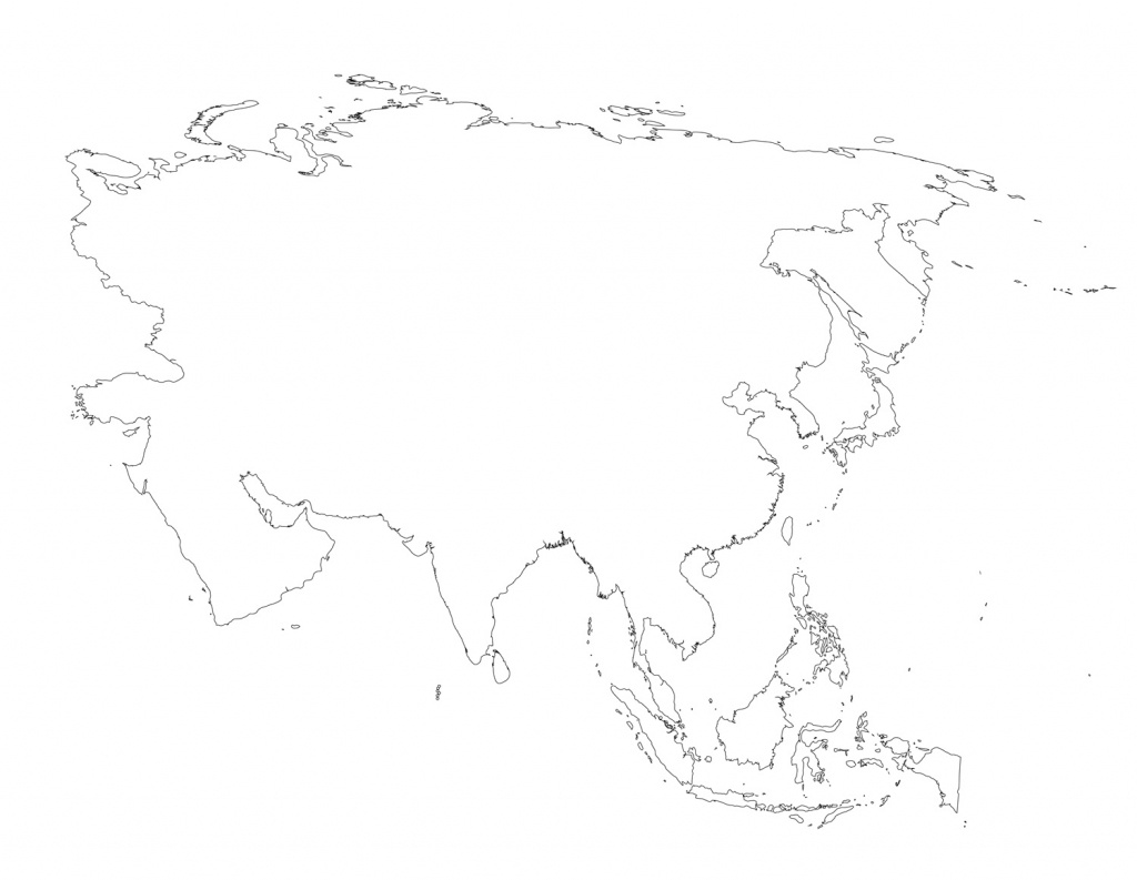 Printable Map Of Asia - Printable Map Of Asia