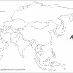 Printable Map Of Asia With Countries And Travel Information   Printable Map Of Asia With Countries