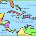 Printable Map Of Caribbean Islands And Travel Information | Download   Maps Of Caribbean Islands Printable