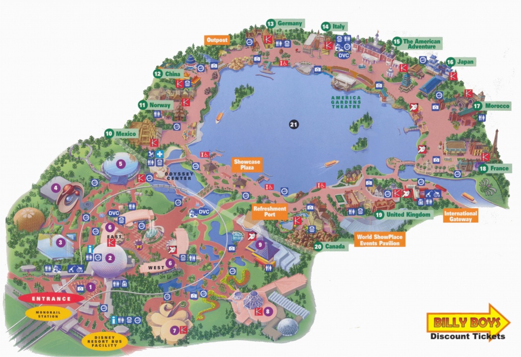 Printable Map Of Disneyland California Printable Map Disneyland And - Printable Map Of Disneyland California
