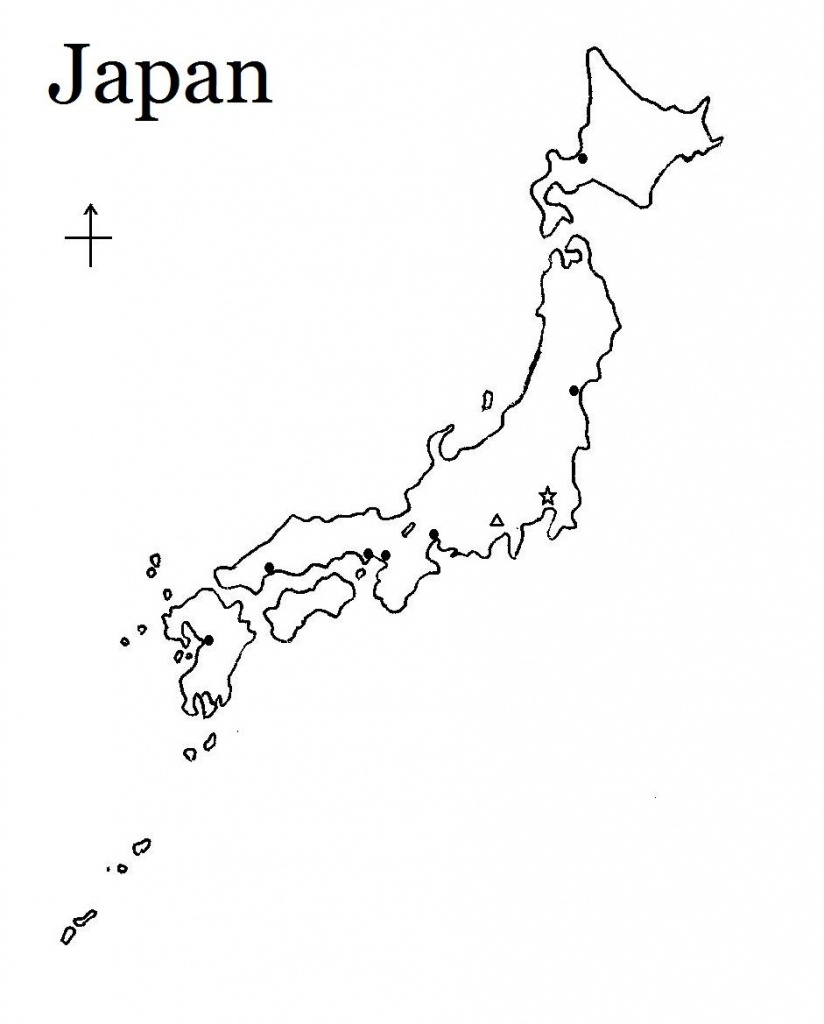 Printable Map Of Japan | Build My Brain! | Japan Country, Map - Printable Map Of Japan