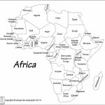 Printable Maps Of Africa   World Map   Printable Map Of Africa With Countries