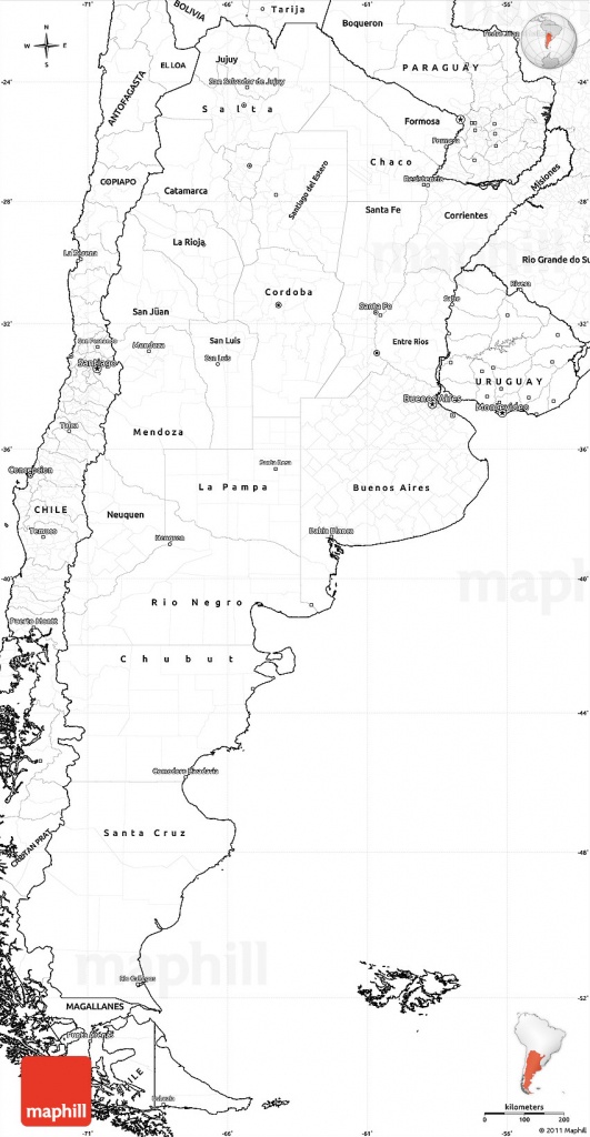 Printable Maps Of Argentina And Travel Information | Download Free - Printable Map Of Argentina