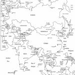 Printable Outline Maps Of Asia For Kids | Asia Outline, Printable   Free Printable Map Of Asia