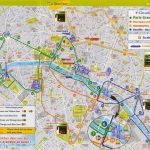 Printable Paris Tourist Map   Capitalsource   Printable Map Of Paris With Tourist Attractions