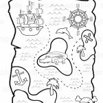Printable Pirate Treasure Map For Kids✖️adult Coloring Pages➕More   Printable Pirate Maps To Print