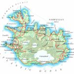 Printable Road Map Of Iceland And Travel Information | Download Free   Printable Driving Map Of Iceland