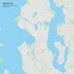 Printable Street Map Of Seattle, Washington   Printable Map Of Seattle
