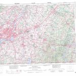 Printable Topographic Map Of Montreal 031H, Qc   Printable Topographic Maps