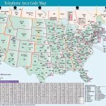 Printable Us Area Code Map | United States Area Codes | Us Area   Printable Area Code Map