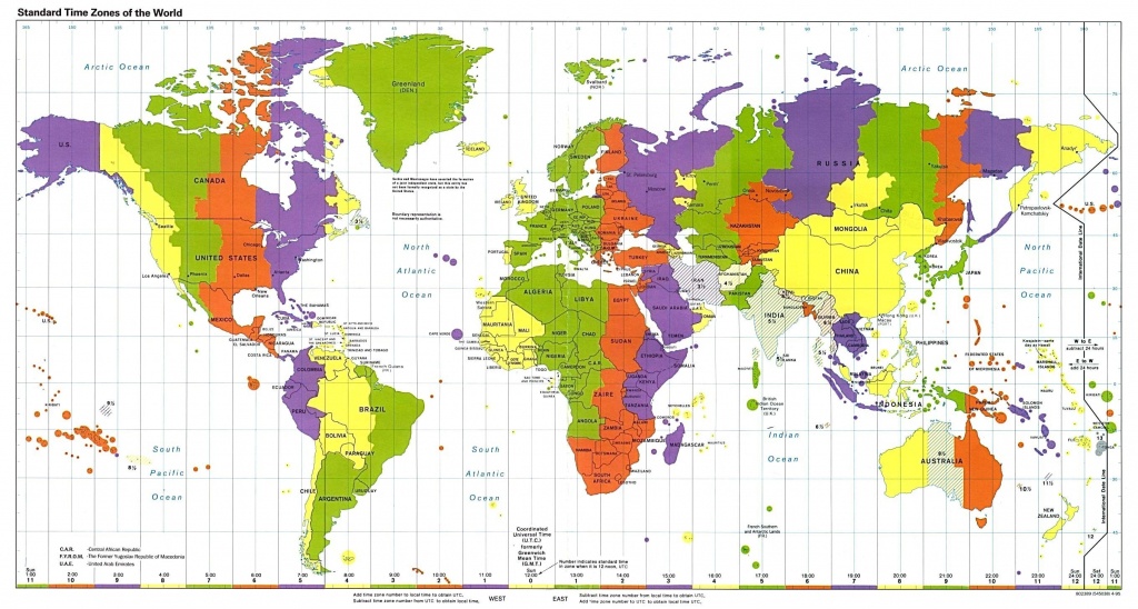 Printable World Map With Countries Labeled Pdf Us Map Time Zones - World Time Zone Map Printable Free