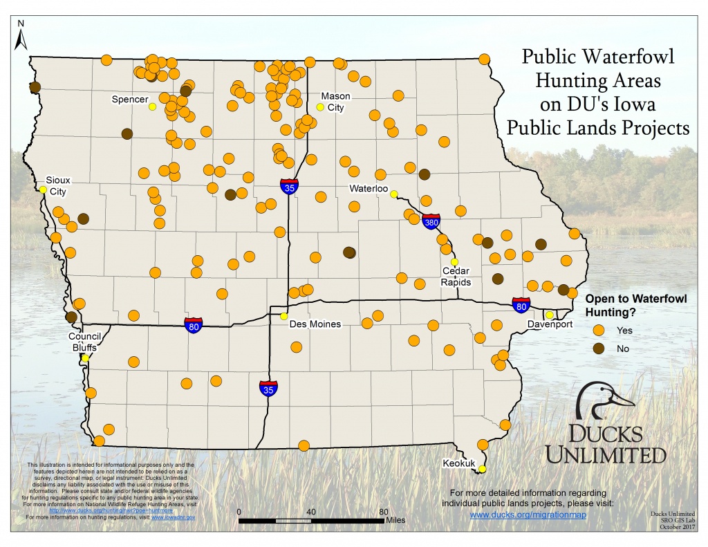 Public Waterfowl Hunting Areas On Du Public Lands Projects - Florida Public Hunting Map