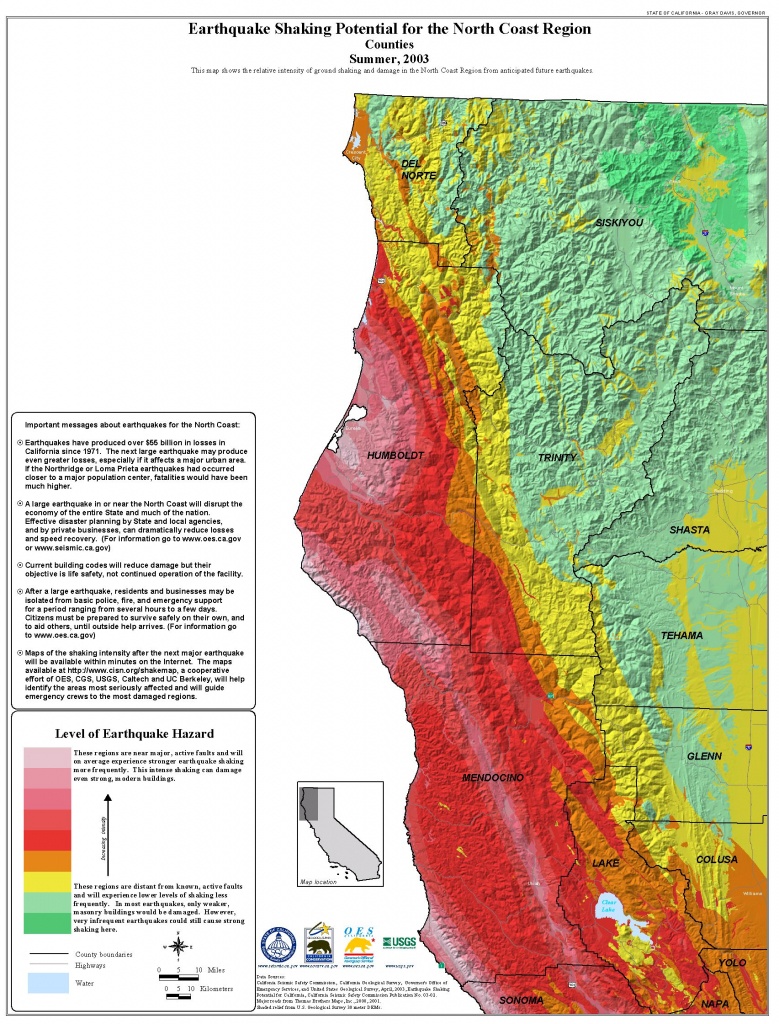 Publications - California Seismic Safety Commission - Earthquake California Index Map