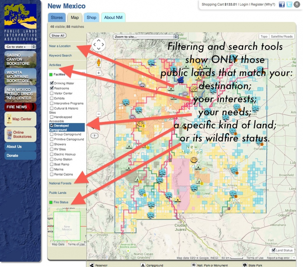 Publiclands | Montana - Blm Land California Shooting Map