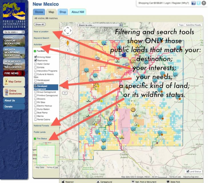 California Public Hunting Land Map