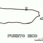 Puerto Rico Map Picture You Can Print Out At Yescoloring. | Free   Outline Map Of Puerto Rico Printable