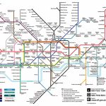 Punchy London Tube Map Large Print | Isabella   Printable Map Of The London Underground
