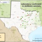 Rabies Maps For 2016   Aaa Texas Maps