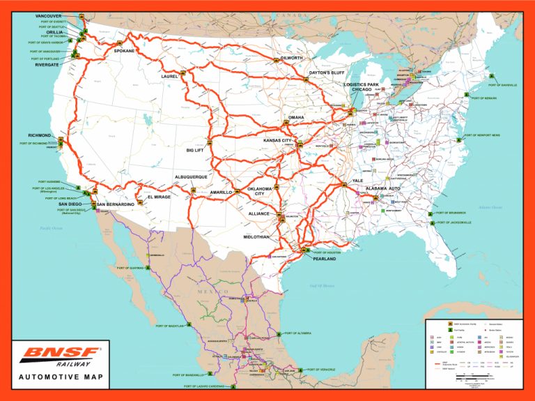 bnsf trip rates