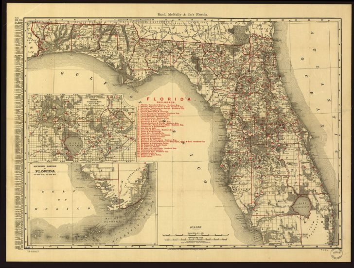 Florida Map 1900